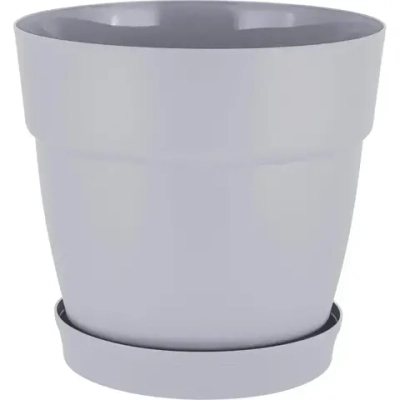 Горшок для цветов InGreen Villa de Fiori, фикс.поддон, 26л, D380мм, на колесиках,утренний