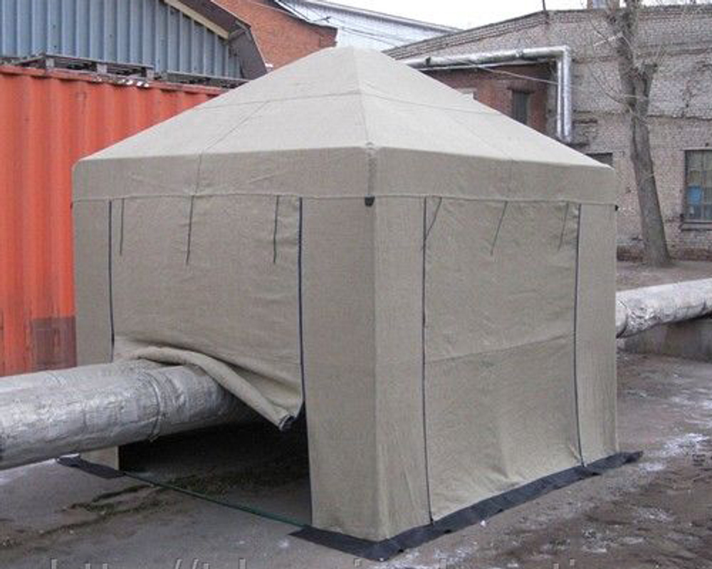 Палатка сварщика БРЕЗЕНТОВАЯ 3 х 3 метра