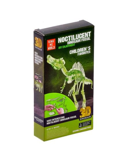 Пазл 3D "Спинозавр", светится в темноте
