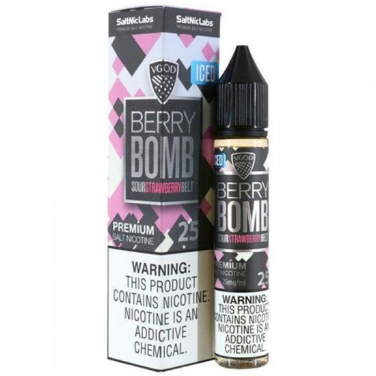 Жидкость VGOD (30 мл, 20 мг SALT) Iced Berry Bomb