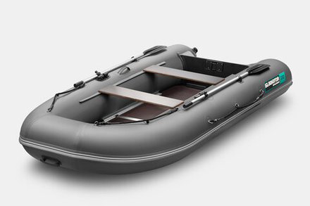 Надувная лодка GLADIATOR B330 тёмно-серый (СПБ)