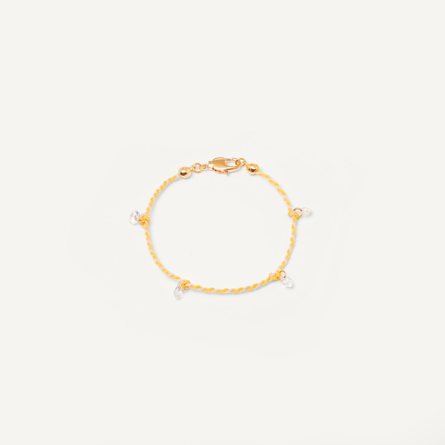 Браслет Your Color Knitted Bracelet - Small Crystal