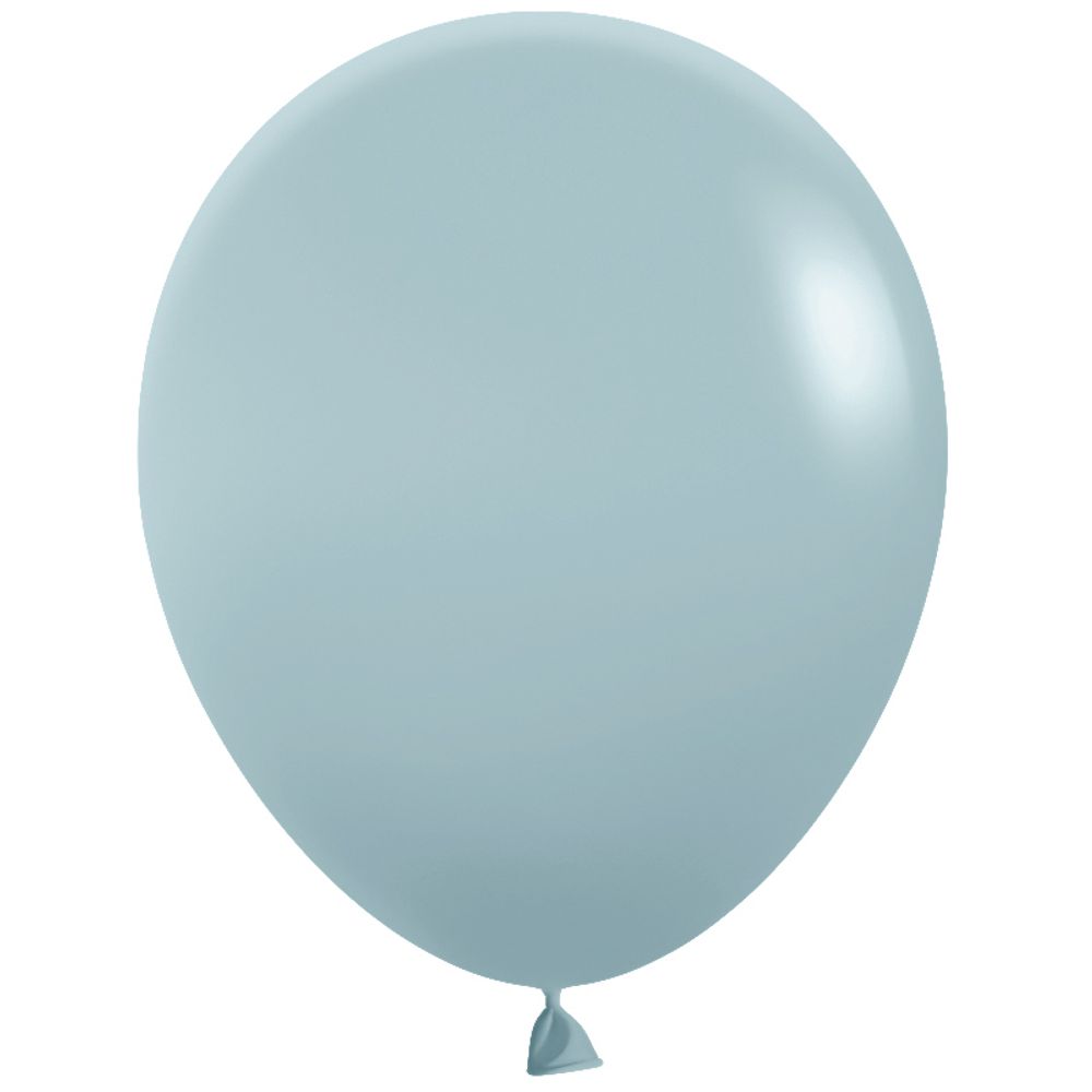 Шар (12''/30 см), Пыльная мята, пастель ретро, 100 шт.