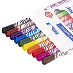 Фломастеры двусторонние утолщенные BRAUBERG "PREMIUM" "BI-COLOR" 10 шт. 20 цветов двухцветные вентилируемый колпачок (3 штуки в упаковке)