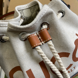 Gucci Mini Shoulder Bag With Gucci Print 21 cm