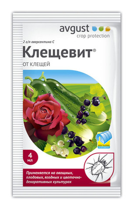 КЛЕЩЕВИТ АВГУСТ  4мл