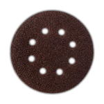 Шлиф. Круг с 8 отверст. 10шт. 125мм фибра с липучкой (Р180) ATAMAN