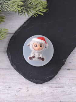 Силиконовый молд "Овечка" #4