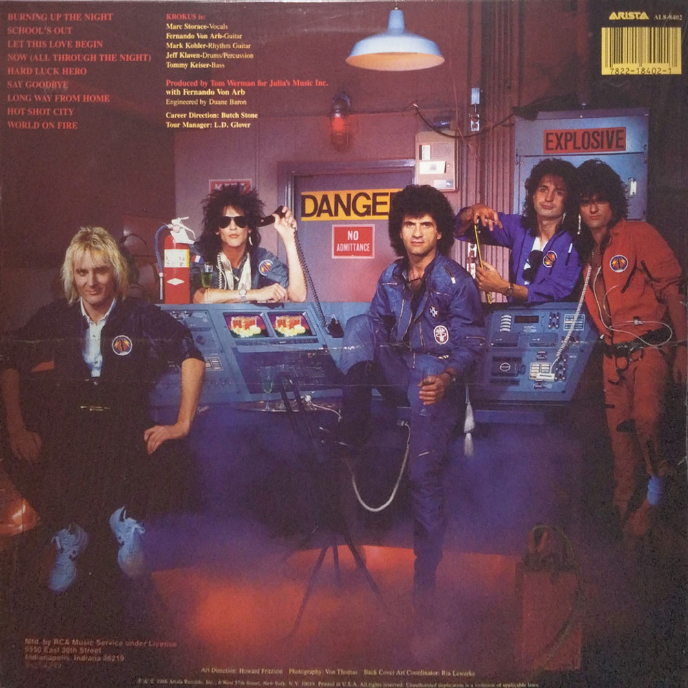 Krokus / Change Of Address (LP)