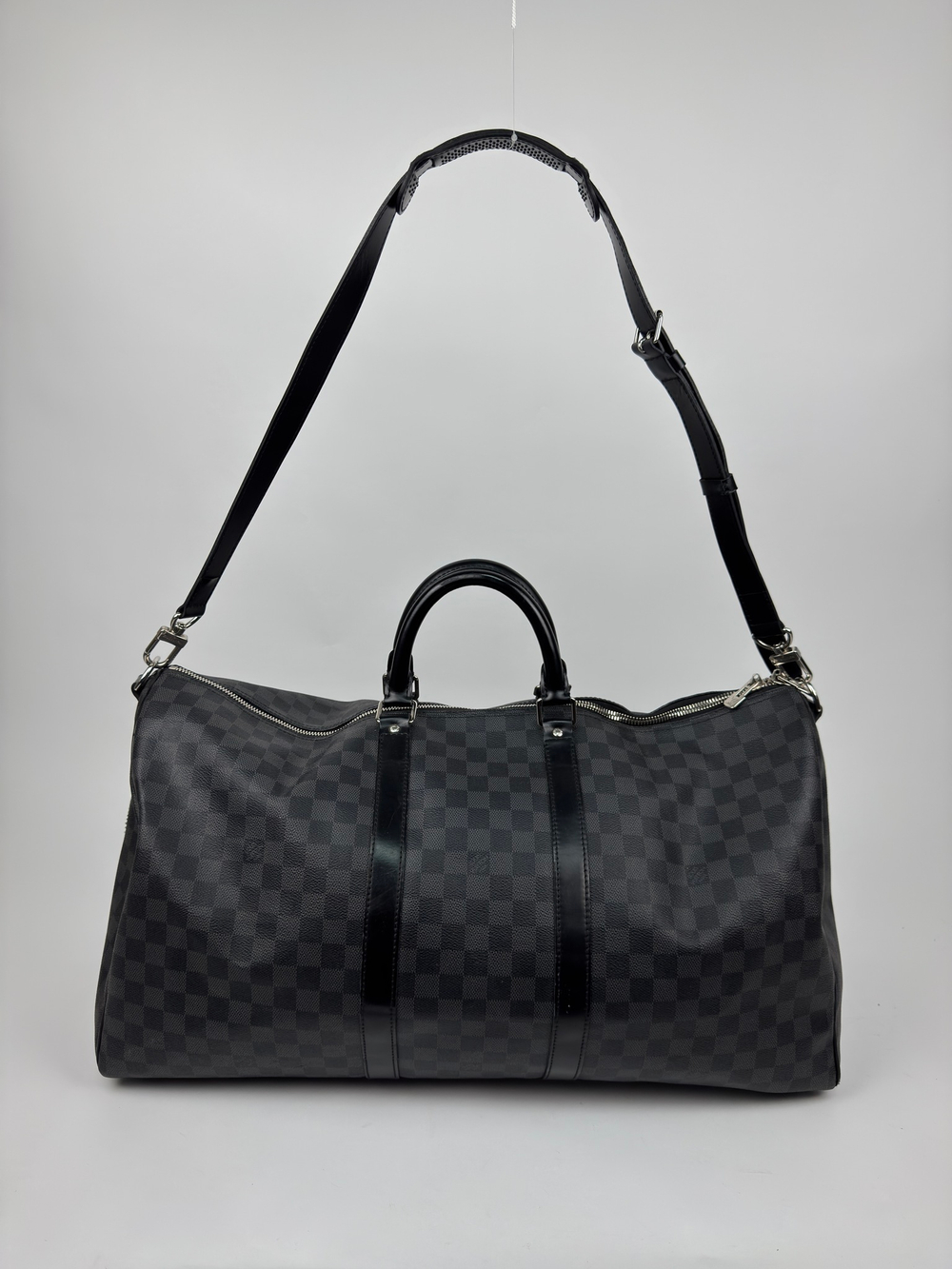 Сумка Louis Vuitton Keepall 55 Bandouliere Damier Graphite