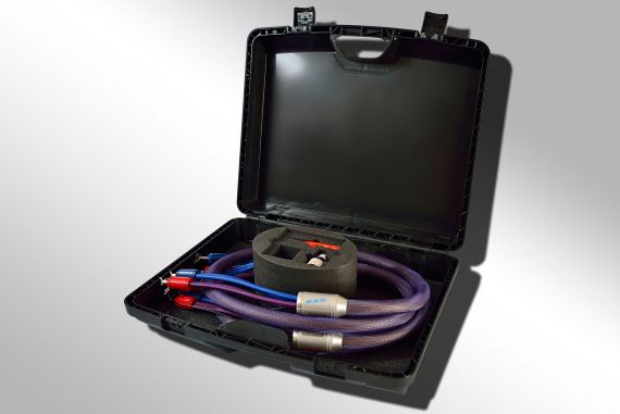 Готовый акустический кабель Van den Hul Mounted set 3T The Cumulus Hybrid Limited Edition. 5 метров пара. Разъем BERRI (2-2)