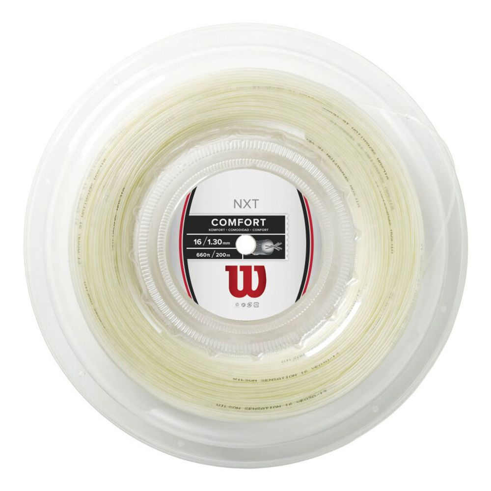 Струны теннисные Wilson NXT Comfort String Reel 200m - Ecru