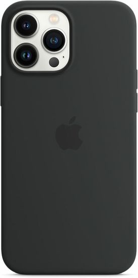 Чехол-накладка Apple Silicone Case with MagSafe for iPhone 13 Pro Max, «тёмная ночь»