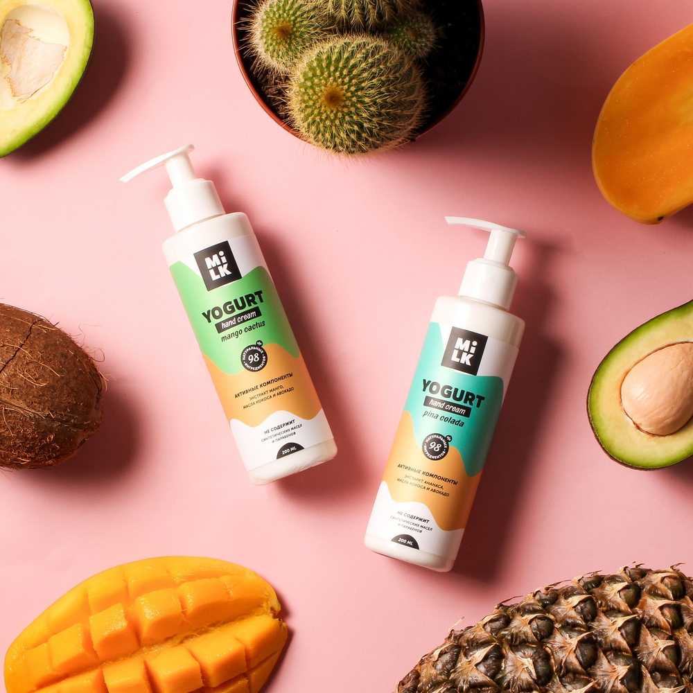 Йогурт для тела MILK Pina Colada, Пина Колада, 200мл