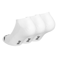 Носки теннисные Babolat Invisible Tennis Socks 3 Pack - White, Black