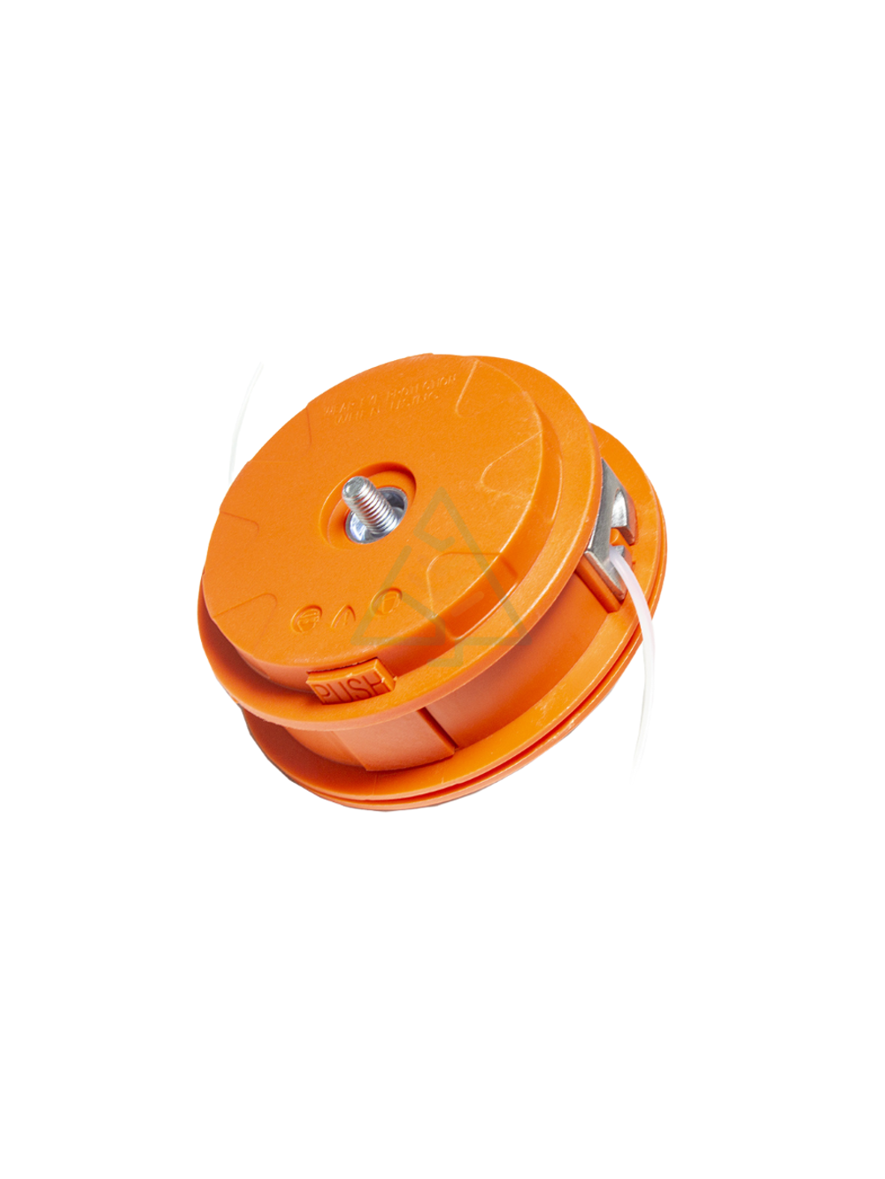 Головка для триммера Efco Stark 25, Oleo-Mac Sparta 25 М8*1,25L с металлической кнопкой облегчённая диаметр 113 мм