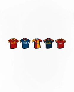 Рома (футболка) - Легендарные джерси