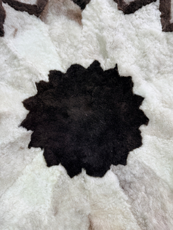 Ковер шкура натуральная овчина меховой