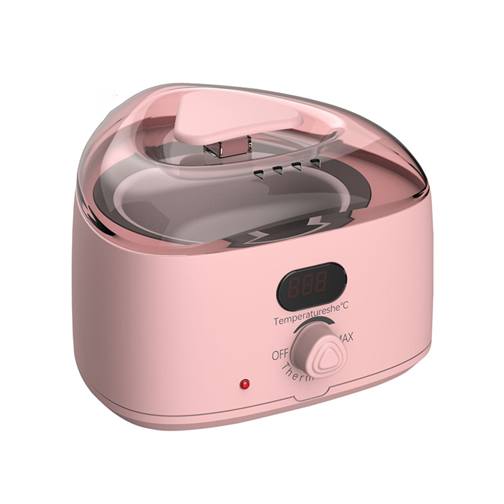 Воскоплав треугольный WAX HEATER 450мл розовый