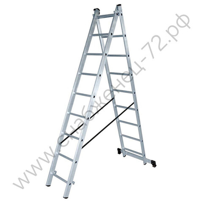 Лестница алюминиевая ВИХРЬ ЛА 2х9