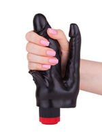 Вибромассажёр LOVETOY анально-вагинальный, два ствола, 17 см