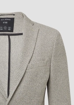 Структурированный пиджак из трикотажа в мелкую клетку Black Label