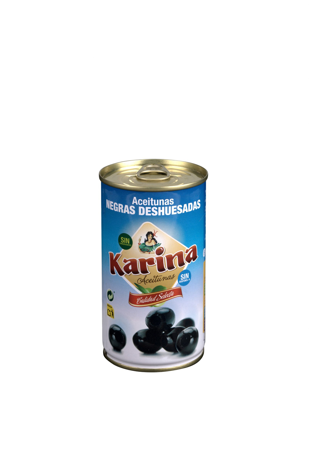 Оливки черные без косточек 350г ИСПАНИЯ
