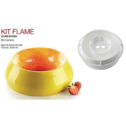 Форма кондитерская Silikomart KIT FLAME, силикон, 24*8,5 см, Италия