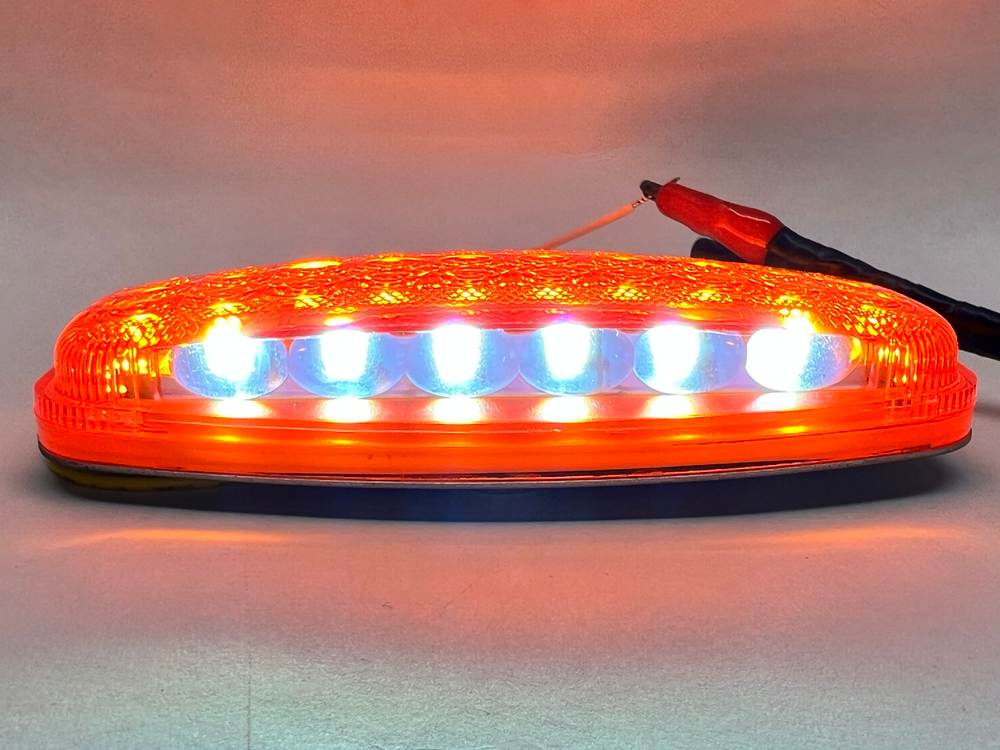 12V / Боковые Светодиодные габаритные фонари, 12 вольта, оранжевый, КристалБим, №8002 (за 1 шт.) -