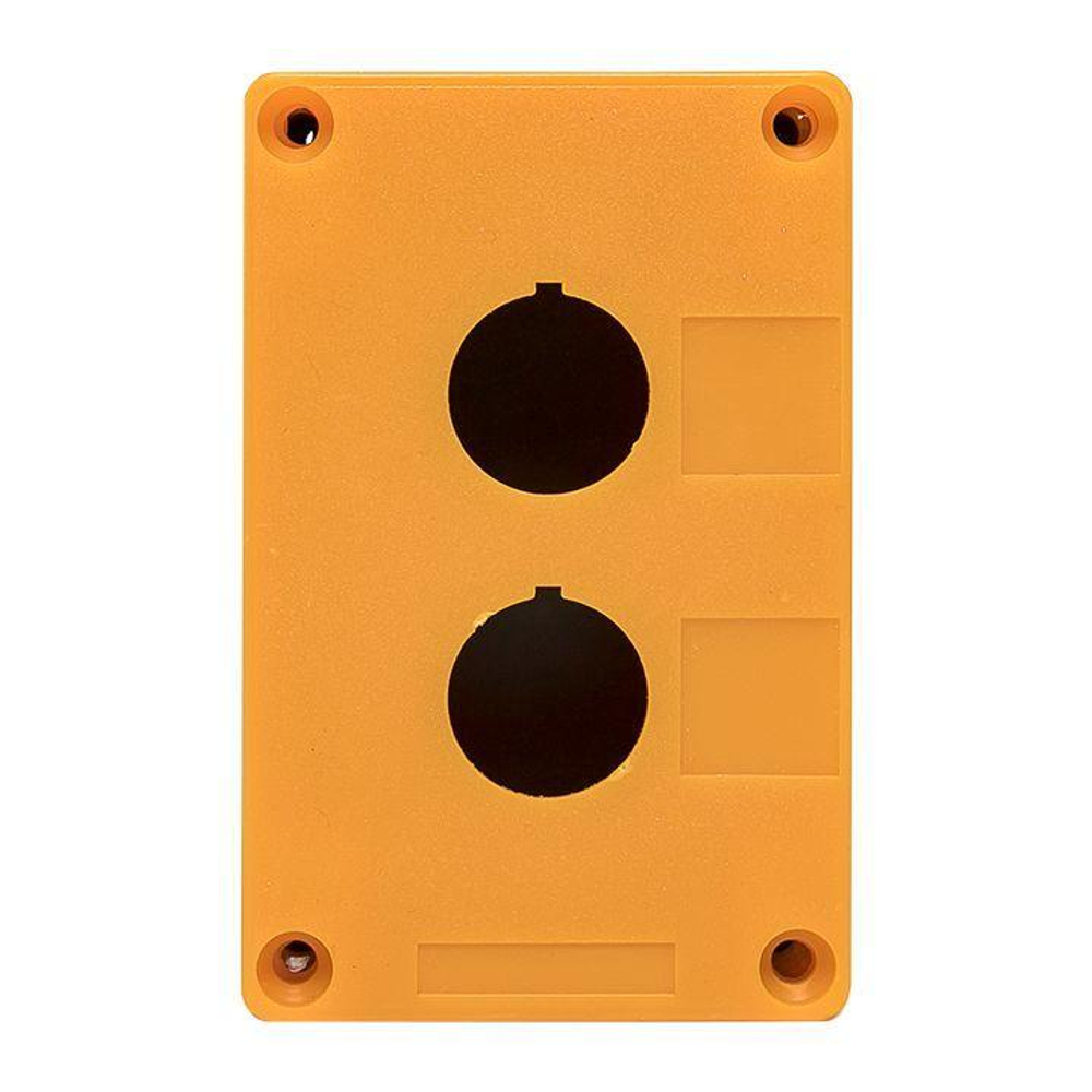 Корпус КП102 2 кнопки пластик. желт. EKF cpb-102-o