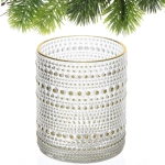 Подсвечник «Хрустальный блеск» 8,5*10 см, Белый