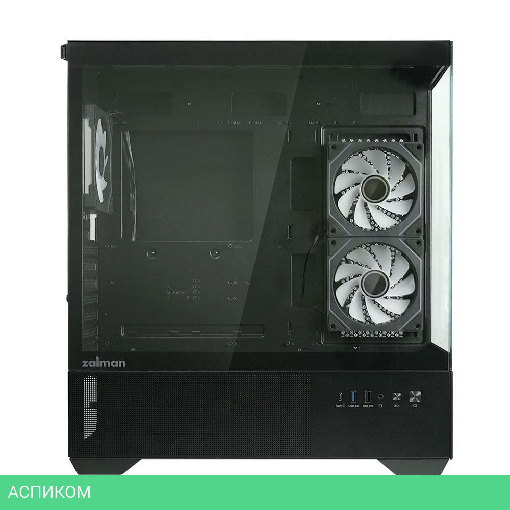 Корпус Zalman Chronix без БП Black