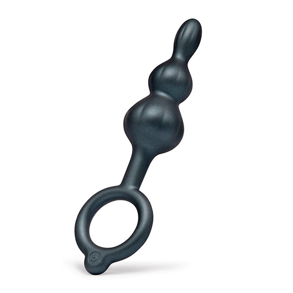 Набор из 3 силиконовых анальных стимуляторов b-Vibe Beaded Butties Bundle BV-079