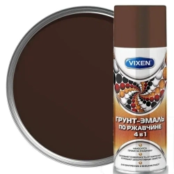 Грунт-эмаль 4в1 по ржавчине RAL 8017 шоколадно коричневый 520мл