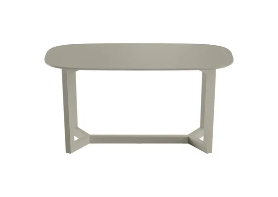 Стол обеденный Cross 2 160*85 см (серо-бежевый)