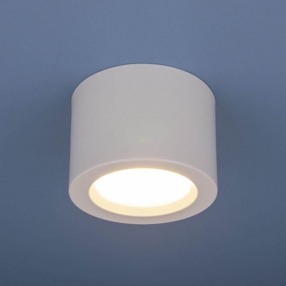 Потолочный светодиодный светильник Elektrostandard DLR026 6W 4200K белый матовый a040440