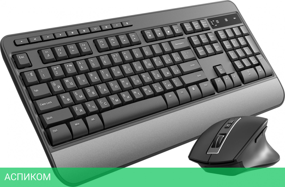 Набор периферии Oklick S290W черный (351701)