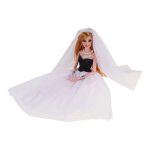 Кукла тип Модель, 29 см в платье в ассорт.,коробка