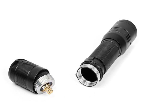 Фонарь подствольный Ручной фонарь Skywoods WILD 2500 люмен, USB-Type C, холодный свет, IP67