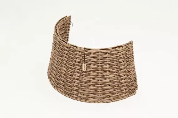 Корзина под елку Прованс 145*110*35 см., разборная, орех, ЕлкиТорг (145-219)