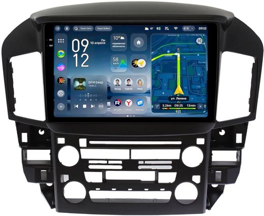 Магнитола для Lexus RX300 U10, Toyota Harrier 1 1997-2003 (взамен монохрома) - Teyes CC4-PRO монитор 9.5" 2K QLED на Android 13, Snapdragon 778G, AI, CarPlay, DSP, 4G SIM-слот