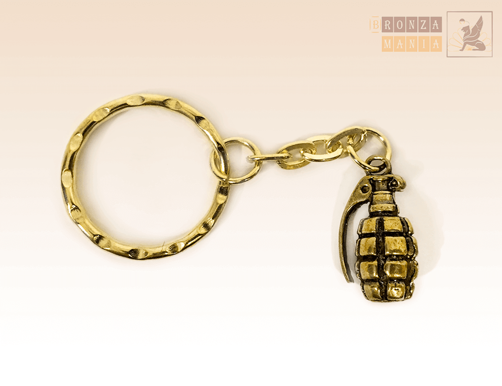 брелок Граната Лимонка Ф-1 меленькая