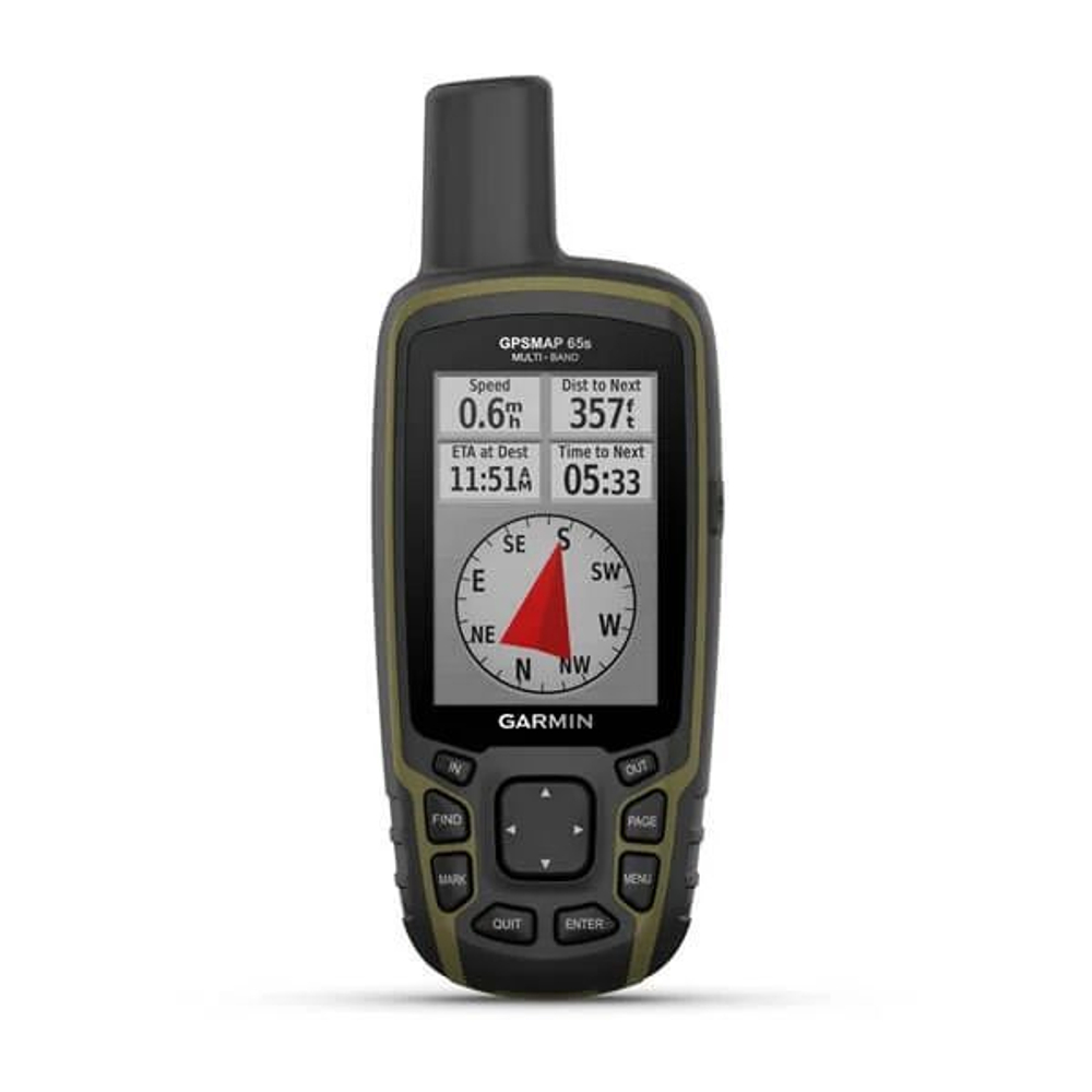 Навигатор Garmin GPSMAP 65 S, Multi-Band без топографических карт