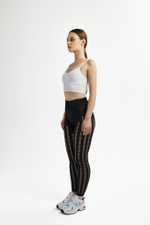 Легинсы бесшовные с высокой талией