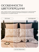 Комплект постельного белья на резинке Сатин Velouria Luxe с Одеялом VLR010