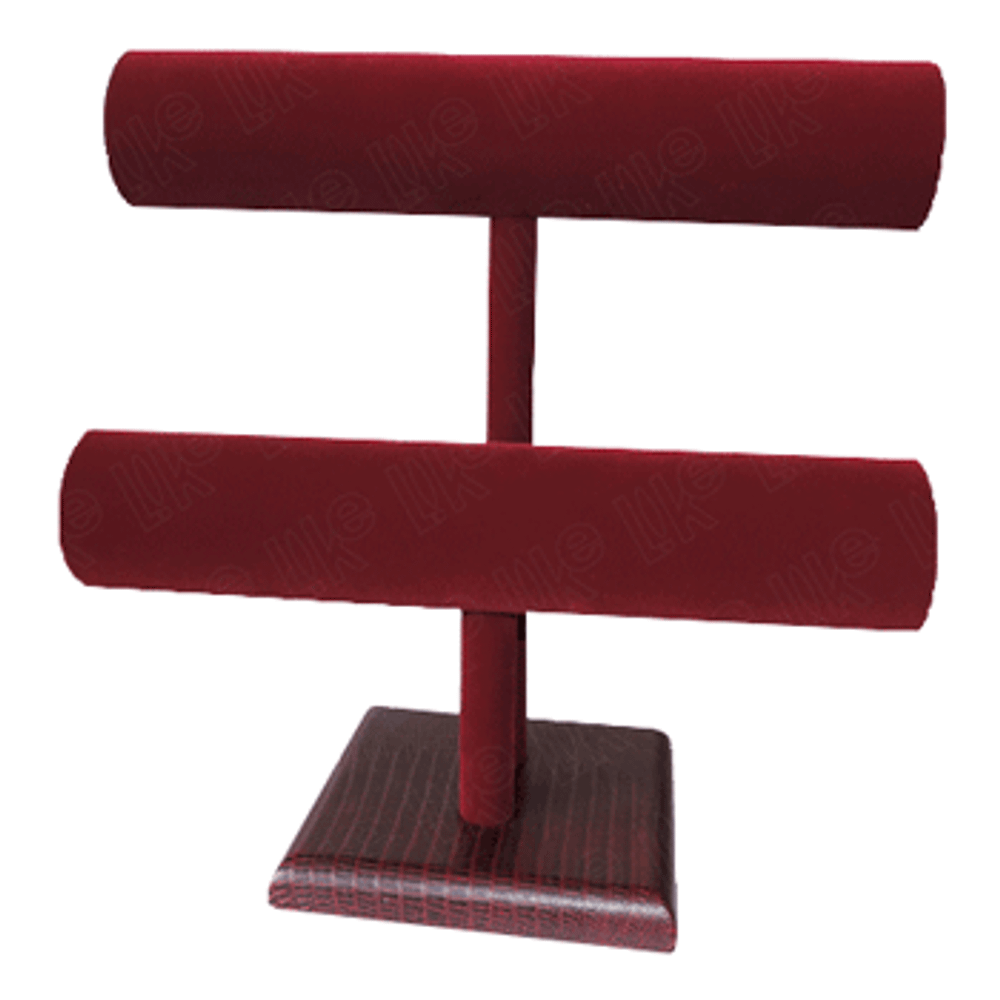 Подставка для браслетов/часов/Т-образная/2 валика d-50 мм./основание/Н-250 мм.