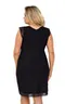 Vera plus nightdress Black