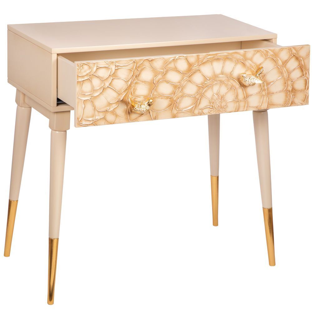 Ручка мебельная Птичка Терра правая Айвори