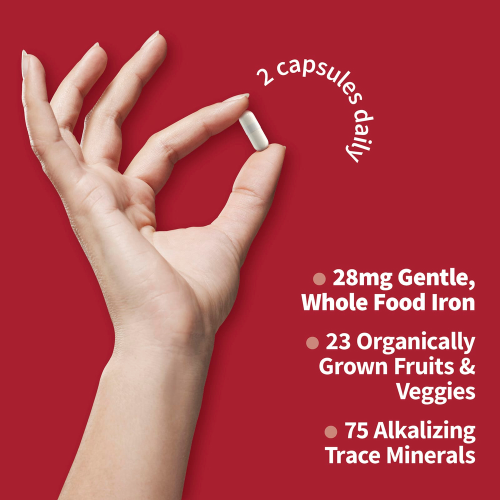 Garden of Life, Vitamin Code®, Healthy Blood™, 60 веганских капсул