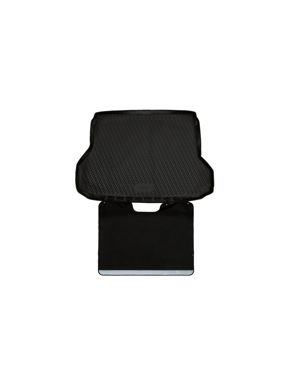 Коврик в багажник для с функцией защиты бампера Econom NISSAN X-Trail, 03 ELEMENT.SET.012